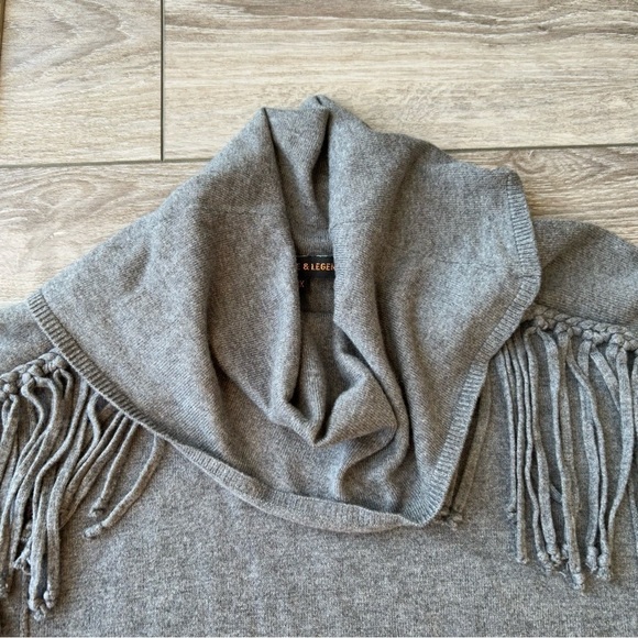 Love  & Legend Cowl Neck Fringe Sweater - Picture 7 of 16